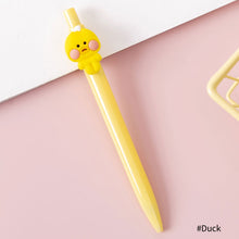 Load image into Gallery viewer, Cute Rabbit Flower Poached Egg Black Ink 0.38mm Gel Pens Signature Writing Pen for Kids Stationery Student School Supplies