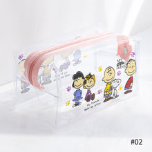 Load image into Gallery viewer, Fluffy Ins Transparent Pencil Transparent Case Large Transparent Plastic Pencil Case Large Capacity Storage Box