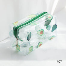Load image into Gallery viewer, Fluffy Ins Transparent Pencil Transparent Case Large Transparent Plastic Pencil Case Large Capacity Storage Box