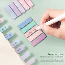 Load image into Gallery viewer, 100Sheets/pack Page Marker Colorful Notes Flag Memo Stickers Sticky Notes Index Label Sticker Page Marker Stationery School Office Supplies