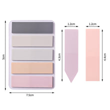 Load image into Gallery viewer, 100Sheets/pack Page Marker Colorful Notes Flag Memo Stickers Sticky Notes Index Label Sticker Page Marker Stationery School Office Supplies