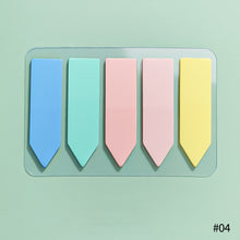 Load image into Gallery viewer, 100Sheets/pack Page Marker Colorful Notes Flag Memo Stickers Sticky Notes Index Label Sticker Page Marker Stationery School Office Supplies
