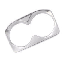 Load image into Gallery viewer, Car Interior Cup Holder Matte Chrome Trim Cover Styling For Peugeot 4008 5008 3008 GT 2017 2018 Accessories For Left Hand Driver