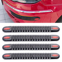 Load image into Gallery viewer, 4Pcs Car Protector Front Bumper Lips Rubber Splitter Silane Rear Bumper Protector Guard Scratch Sticker