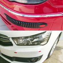 Load image into Gallery viewer, 4Pcs Car Protector Front Bumper Lips Rubber Splitter Silane Rear Bumper Protector Guard Scratch Sticker