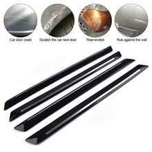 Load image into Gallery viewer, 4Pcs Universal Car Bumper Protector Silane Guard Strips Sticker Front Rear Bumper Protector Rubber