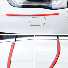 Load image into Gallery viewer, 4Pcs Universal Car Door Edge Protection Rubber Auto Bumper Protector Guard Scratch Sticker White Black Trim 40X1cm