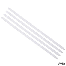 Load image into Gallery viewer, 4Pcs Universal Car Door Edge Protection Rubber Auto Bumper Protector Guard Scratch Sticker White Black Trim 40X1cm