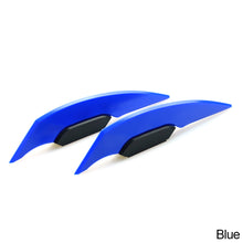 Load image into Gallery viewer, 2Pcs Universal Motorcycle Winglet Aerodynamic Spoiler Wing with Adhesive Decoration Sticker