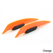 Load image into Gallery viewer, 2Pcs Universal Motorcycle Winglet Aerodynamic Spoiler Wing with Adhesive Decoration Sticker