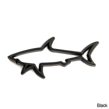 Load image into Gallery viewer, Car Styling Sticker Hollow Shark Badge Decals Automobiles 3D Metal Accessories