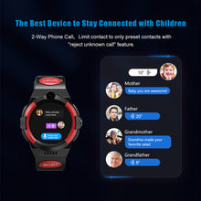 Load image into Gallery viewer, 4G Children's Smartwatch GPS+WiFi+LBS Location Tracker HD Touch Screen Waterproof Clock Dual Camera Kids Watches