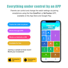 Load image into Gallery viewer, HD Touch Screen 4G Wifi Video Call Children's Smartwatch GPS Location Tracker Monitor Clock Waterproof Kids Watches