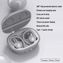 Load image into Gallery viewer, Sports Earphone 5.0 Bluetooth-compatible Waterproof Wireless Headphones Noise Cancellation HIFI Stereo HD Calling Headsets