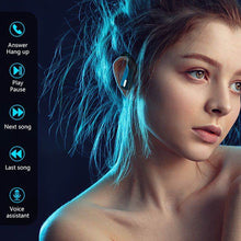 Load image into Gallery viewer, LED Digital Display Wireless Bluetooth-compatible Earphone Sports Waterproof Hifi Stereo HD Calling CVC Noise Reduction Headsets
