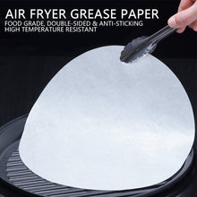 Load image into Gallery viewer, 20pcs Air Fryer Liners Disposable Food Oil-absorbing Paper Airfryer Frying Cooking Papers Non-stick Mat Disposable Baking Sheets