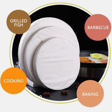 Load image into Gallery viewer, 20pcs Air Fryer Liners Disposable Food Oil-absorbing Paper Airfryer Frying Cooking Papers Non-stick Mat Disposable Baking Sheets