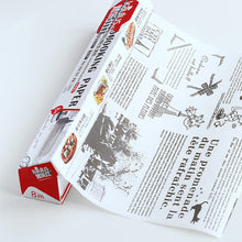 Load image into Gallery viewer, English Hand-painted Air Fryer Liners Disposable Food Oil-absorbing Paper Airfryer Frying Cooking Papers Non-stick Mat Disposable Baking Sheets
