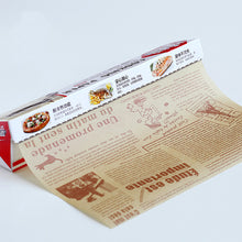 Load image into Gallery viewer, English Hand-painted Air Fryer Liners Disposable Food Oil-absorbing Paper Airfryer Frying Cooking Papers Non-stick Mat Disposable Baking Sheets