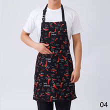Load image into Gallery viewer, Kitchen Apron Household Oil-Proof Coffee Chef Hand Wipe Apron With Big Pocket Women Baking BBQ Accessories