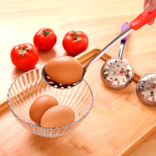 Load image into Gallery viewer, Stainless Steel Soup Spoon Colander Colorful Handle Spoon With Hole Hangable Non-Hole Colander Kitchen Tools Accessories