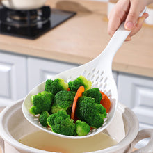 Load image into Gallery viewer, Large Strainer Colander Heat Resistant Long Handle Dumpling Noodles Scoop Skimmer Dumpling Filter Spoon Kitchen Giant Size
