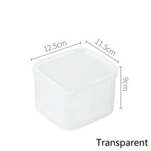 Load image into Gallery viewer, Square Drain Sealed Box Ginger Garlic Onion Food Vegetable 2 in1 Container Storage Fridge Box Durable Kitchen Fresh-keeping Box