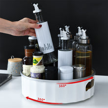 Load image into Gallery viewer, 360 Degree Rotation storage Tray Convenient Save Storage Space Large Storage Capacity Multipurpose Kitchen Seasoning Storage
