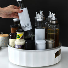 Load image into Gallery viewer, 360 Degree Rotation storage Tray Convenient Save Storage Space Large Storage Capacity Multipurpose Kitchen Seasoning Storage