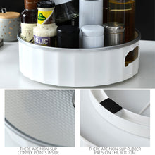 Load image into Gallery viewer, 360 Degree Rotation storage Tray Convenient Save Storage Space Large Storage Capacity Multipurpose Kitchen Seasoning Storage