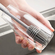Load image into Gallery viewer, Long Handle Brush Multifunctional TPR Cleaning Bottle Brush 360 Silicone Milk Bottle Deep Clean Brushes Household Kitchen Cleaner