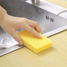 Load image into Gallery viewer, Magic Wood Pulp Dishwashing Sponge Compressed Reusable Sponge Bowl Brush Towel Dishcloth Kitchen Household Cleaning