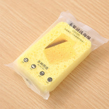 Load image into Gallery viewer, Magic Wood Pulp Dishwashing Sponge Compressed Reusable Sponge Bowl Brush Towel Dishcloth Kitchen Household Cleaning
