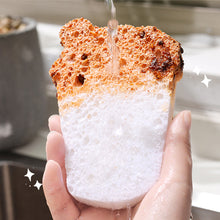 Load image into Gallery viewer, Magic Wood Pulp Dishwashing Sponge Cartoon Compressed Reusable Sponge Bowl Brush Towel Dishcloth Kitchen Household Cleaning
