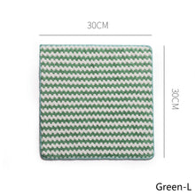 Load image into Gallery viewer, Household Super Absorbent Microfiber Kitchen Wave Washing Dish Bowl Cloth Clean Hand Towel Kitchen Dishcloth