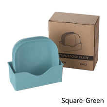 Load image into Gallery viewer, (5+1 Set) Home Dining Kitchen Small Plates Home Furnishing Bones Square Plate Disc Home Daily Use Snack Tray