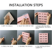 Load image into Gallery viewer, Kitchen Knife Holder Wall-mounted Knife Storage Rack Kitchen Utensils Plastic Hole Free Household Kitchen Knife Holder