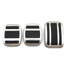 Load image into Gallery viewer, 2Pcs/3Pcs Car Gas Brake Pedals Cover Drill Steel Non-Slip Accelerator Overlay For Peugeot 3008 5008 4008 2014 - 2021