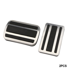 Load image into Gallery viewer, 2Pcs/3Pcs Car Gas Brake Pedals Cover Drill Steel Non-Slip Accelerator Overlay For Peugeot 3008 5008 4008 2014 - 2021
