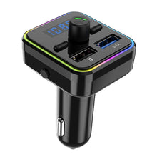 Load image into Gallery viewer, Dual USB Smart Fast Charger TF U Disk Bluetooth-compatible 5.0 FM Transmitter Car MP3 Player Wireless Handsfree Audio Receiver