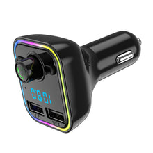 Load image into Gallery viewer, TF U Disk Read Wireless MP3 Music Player Handsfree Audio Receiver Auto Bluetooth 5.0 FM Transmitter Smart Fast Charger