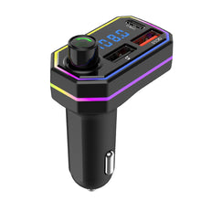 Load image into Gallery viewer, Type-C QC3.0 MP3 Music Player Dual USB Smart Fast Charger Handsfree Audio Receiver Auto Wireless Bluetooth 5.0 FM Transmitter