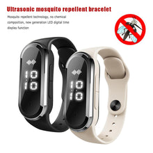 Load image into Gallery viewer, M21 Ultrasonic Mosquito Repellent Bracelet Outdoor Home Anti-insect Anti-mosquito Bites Wristband for Pregnant Women Babies Kids