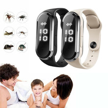 Load image into Gallery viewer, M21 Ultrasonic Mosquito Repellent Bracelet Outdoor Home Anti-insect Anti-mosquito Bites Wristband for Pregnant Women Babies Kids
