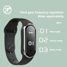 Load image into Gallery viewer, M21 Ultrasonic Mosquito Repellent Bracelet Outdoor Home Anti-insect Anti-mosquito Bites Wristband for Pregnant Women Babies Kids