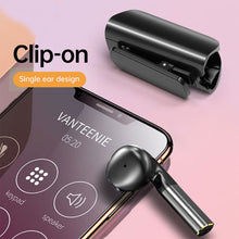 Load image into Gallery viewer, F5 Pro Handsfree Bluetooth-compatible 5.1 Collar Clip Wireless Headset CVC HD calling Touch Control Headphones Sports Earphone