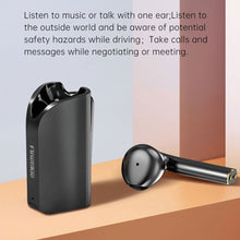 Load image into Gallery viewer, F5 Pro Handsfree Bluetooth-compatible 5.1 Collar Clip Wireless Headset CVC HD calling Touch Control Headphones Sports Earphone