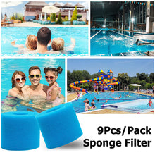 Load image into Gallery viewer, Swimming Pool Foam Filter Sponge Reusable Cleaner Water Cartridge Swimming Pool Piscina Piscine Accessories