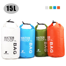 Load image into Gallery viewer, 15L Waterproof Dry Bag Pack Sack Swimming Rafting Kayaking River Trekking Floating Sailing Canoing Boating Water Bag
