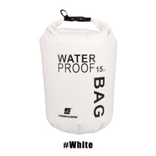 Load image into Gallery viewer, 15L Waterproof Dry Bag Pack Sack Swimming Rafting Kayaking River Trekking Floating Sailing Canoing Boating Water Bag